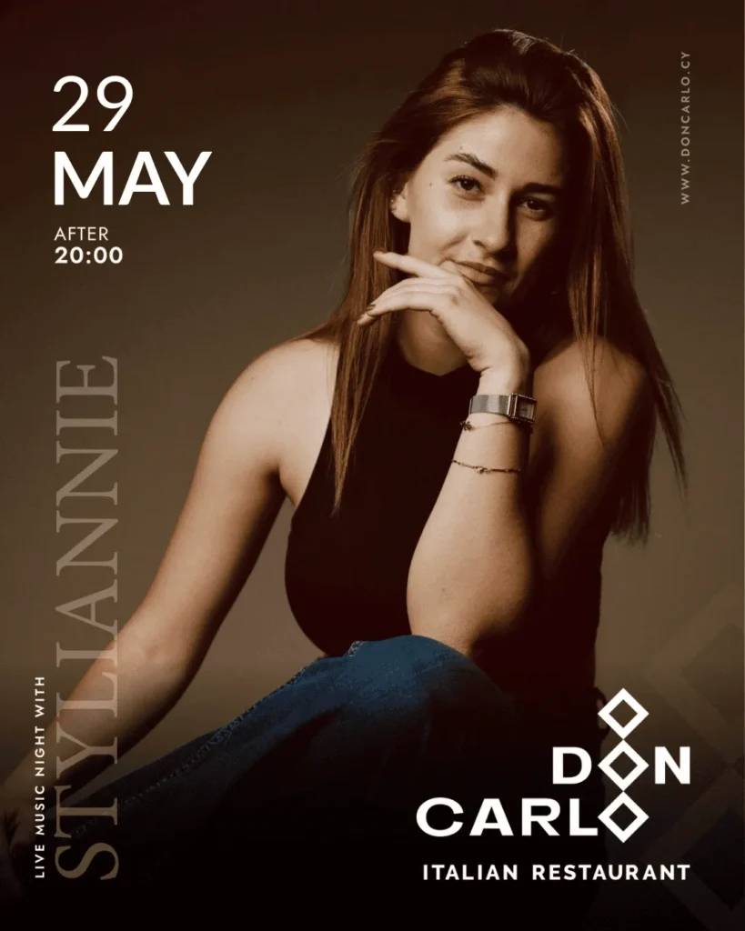 Styliannie Live Music - Don Carlo CY - 29th of May after 8